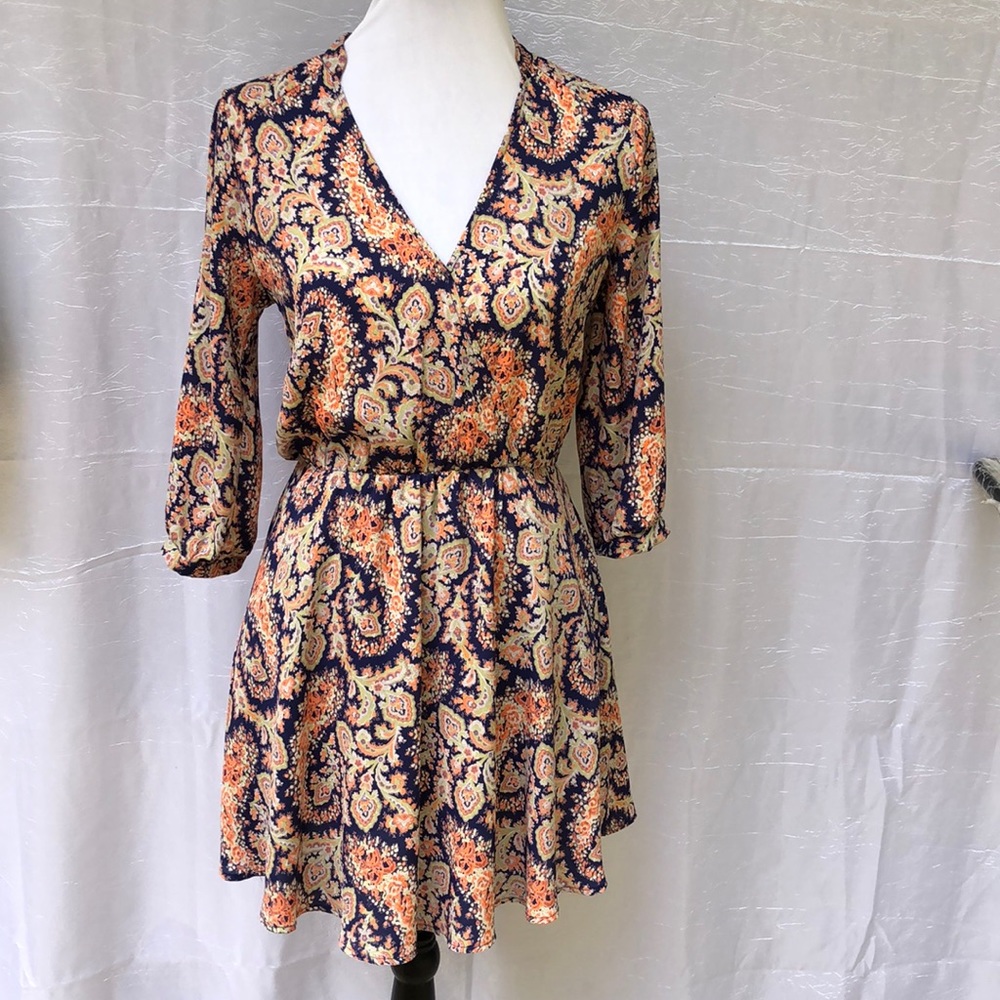 Lush| floral mini dress